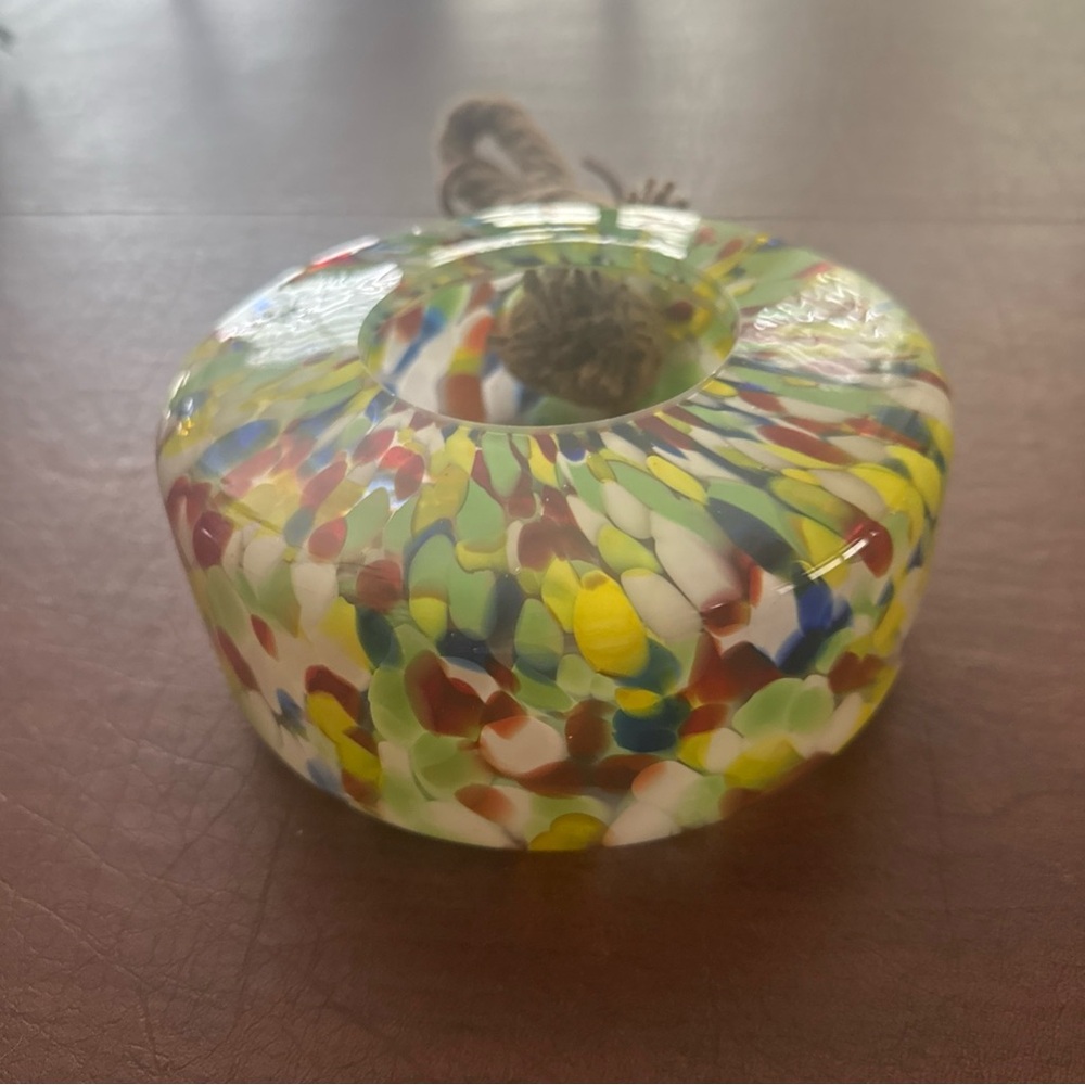 APRICOT Colorful Glass Ring Decor - Picture 5 of 8